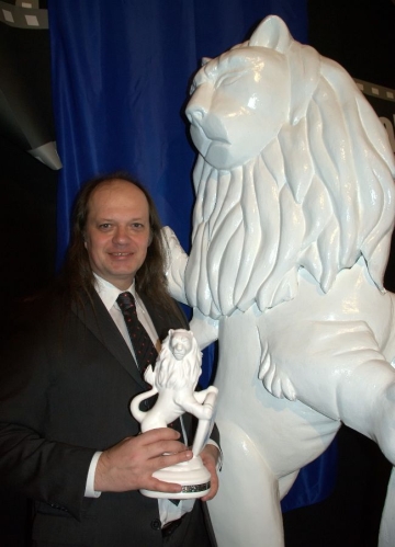 Big Bavarian Lion donated by Prime Minister of Bavaria Horst Seehofer